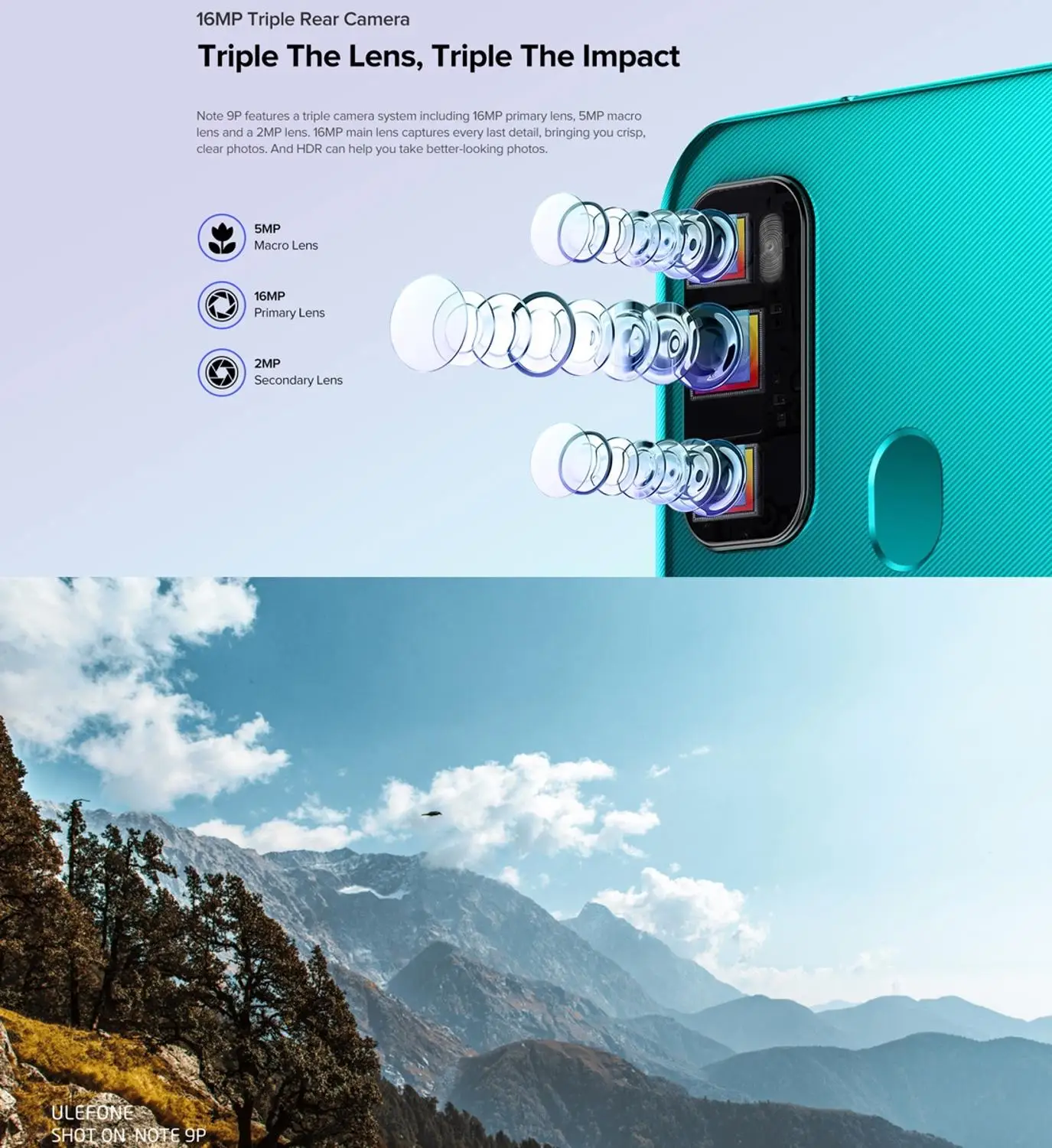 Чехол накладка Ulefone Note 9P 4G мобильный телефон Android 10 смартфон 6 52 &quotкапля notch Экран 4