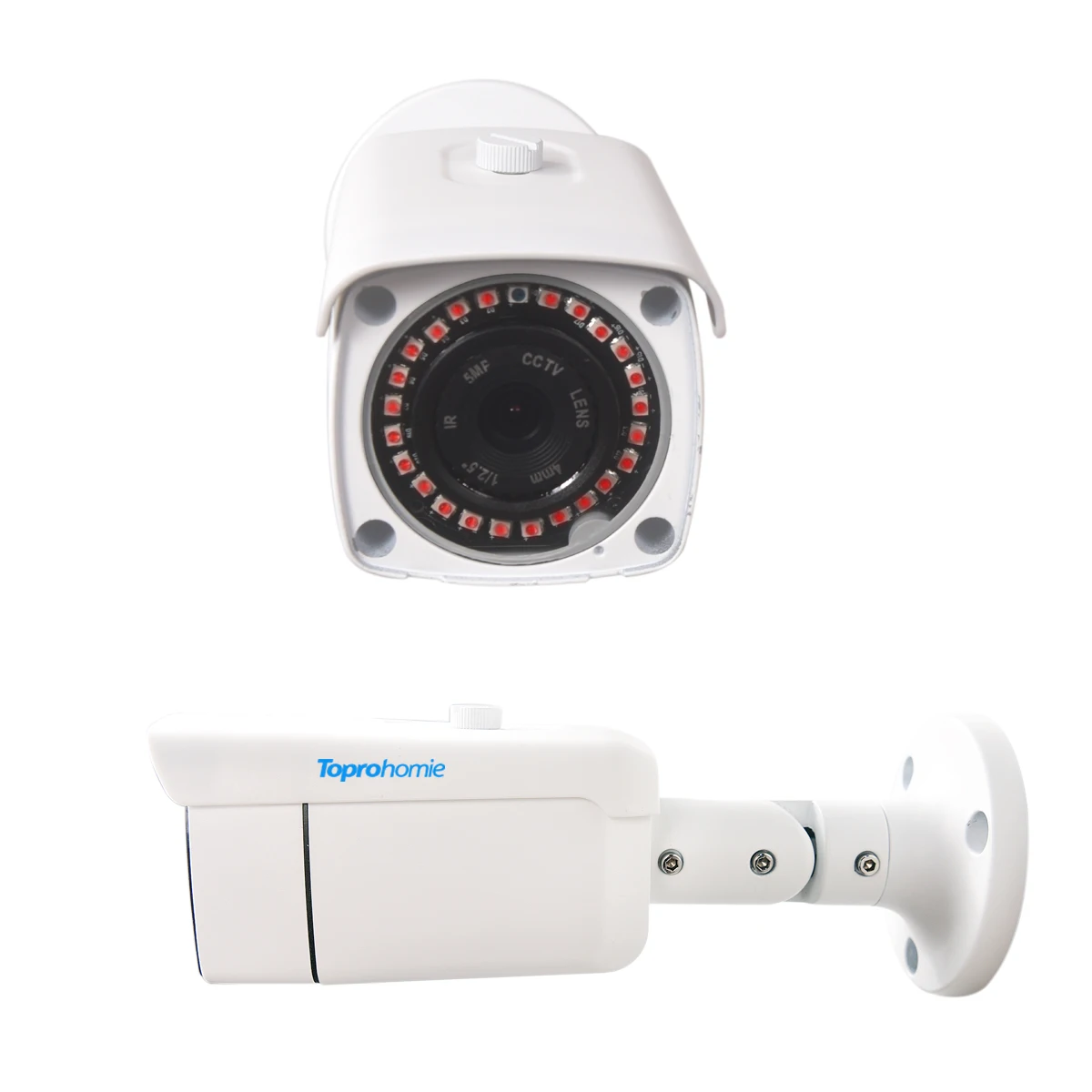 TOPROHOMIE H.265 4CH 8CH 4K POE камера видеонаблюдения системы безопасности 8MP IP66 наружная