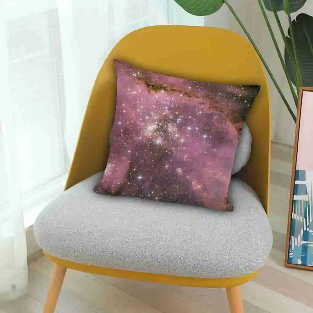 

Starry Sky Space Pillow Case Decor Home Outdoor Cushion Cover Pillow Cover Decorative Home Decoration Accessories Sofa Pillow
