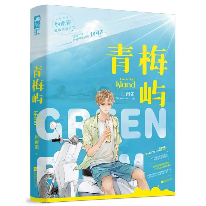 

New Green Plum Island Chinese Novel Hui Nan Que Modern Urban Youth Literature Love Romance Novels Fiction Book
