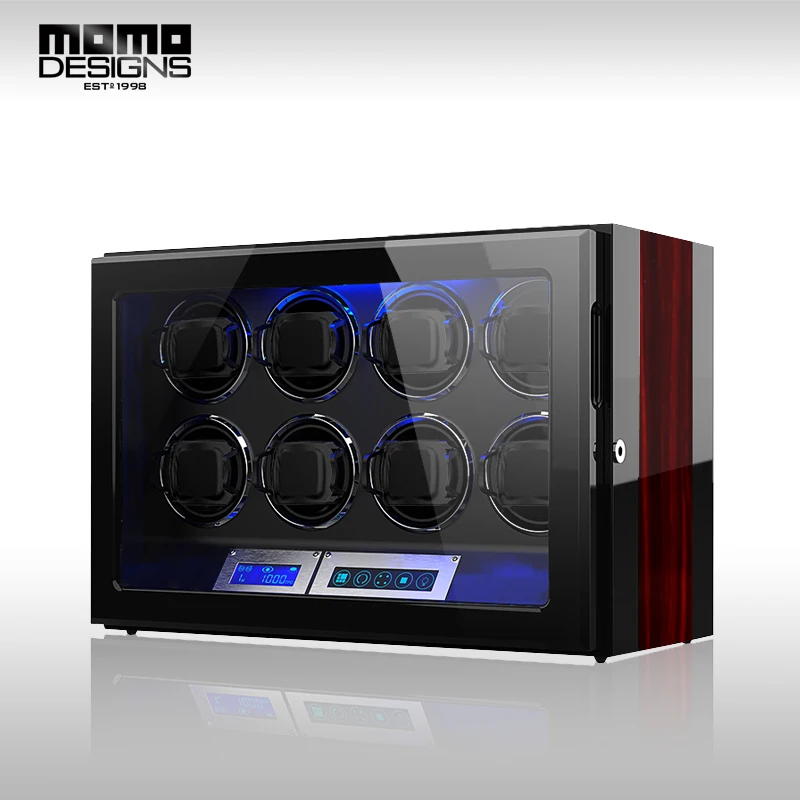 Новинка устройство для намотки часов 8 автоматических деревянная вертикальная