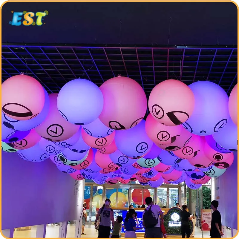 Надувные светодиодные шары zygote для концертного шоу|Надувные игрушки| |