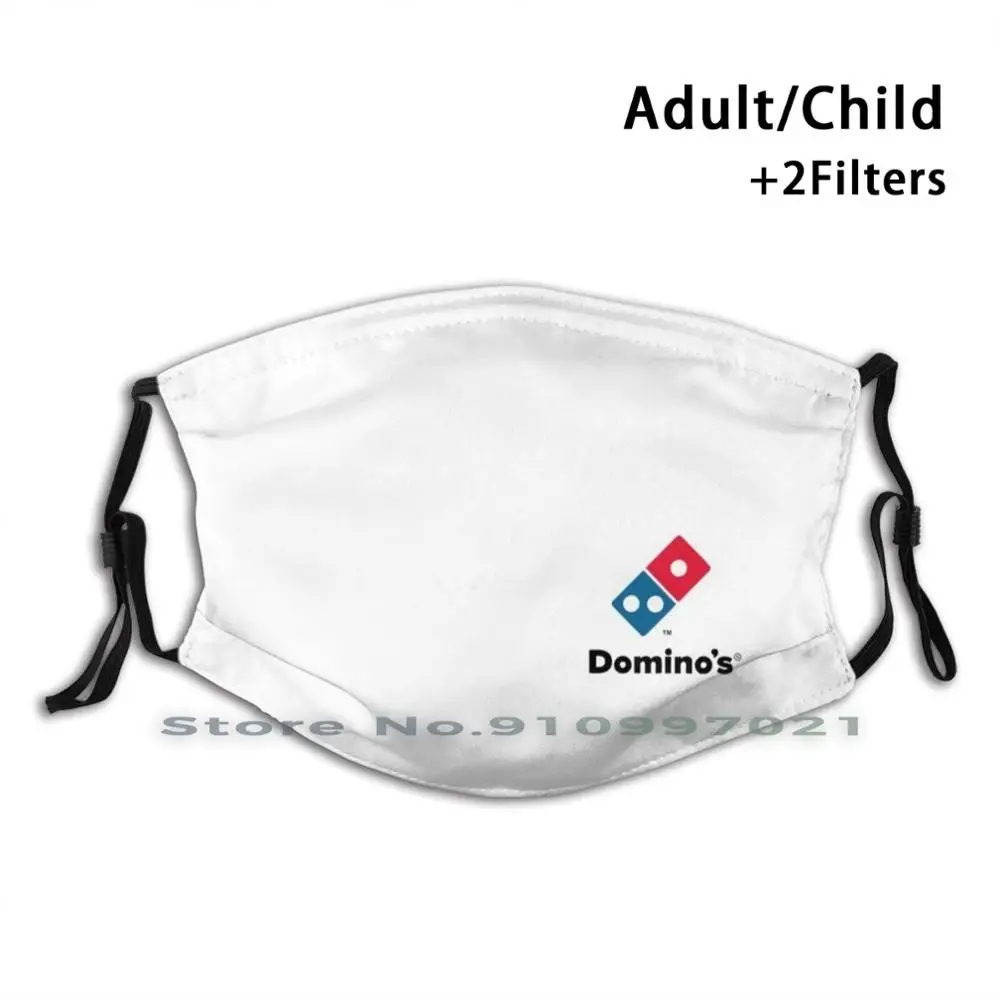 Маска моющаяся многоразовая для лица с фильтрами детей и взрослых доминусов