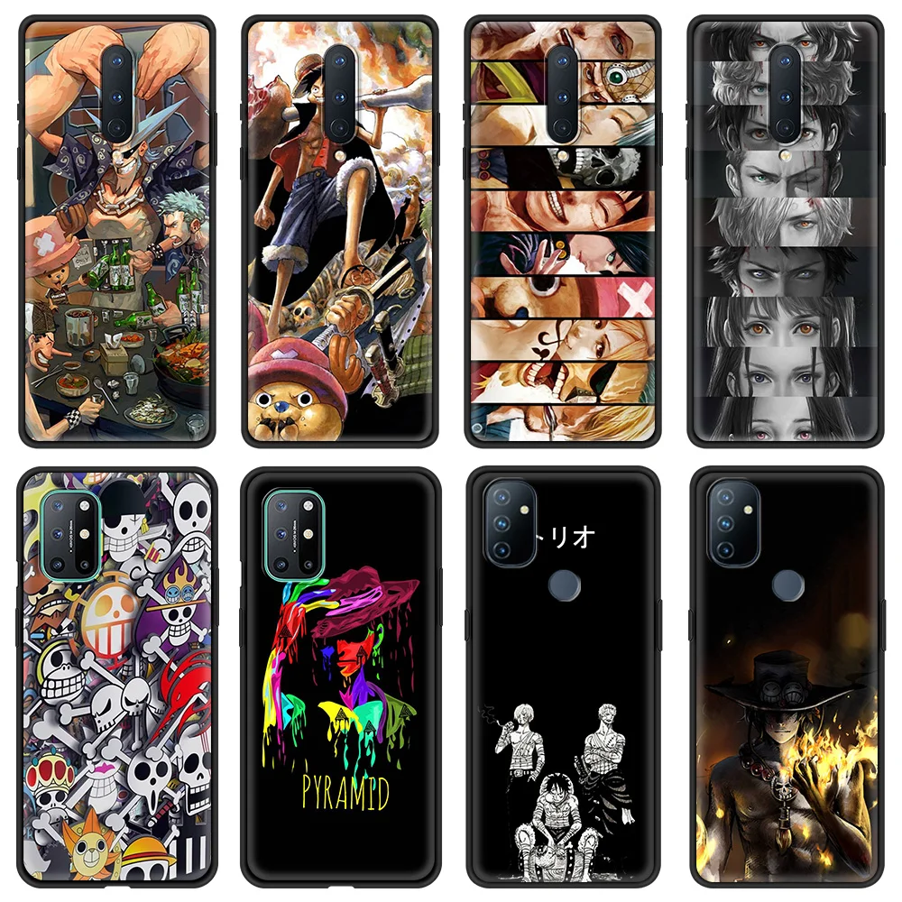 

Phone Case For OnePlus 9 8T 8 7 7T Pro 9R Nord N100 N10 Z 5G Shell Back Cover Fundas Silicone Coque One piece Anime