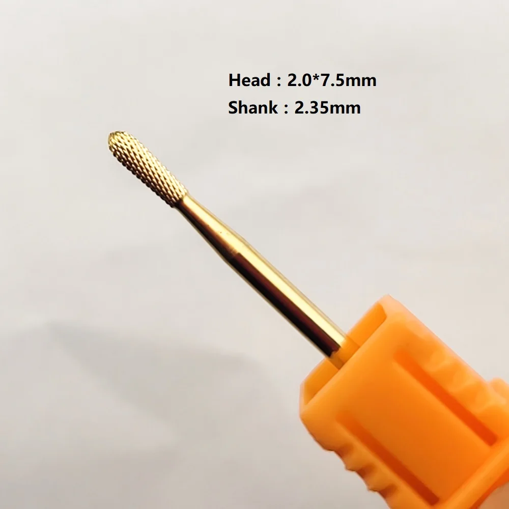 5 Type Tungsten Carbide Milling Cutter Burrs Nail Drill Bits Machine Nail Cutter Nail File Manicure For Nail Care Nail Art