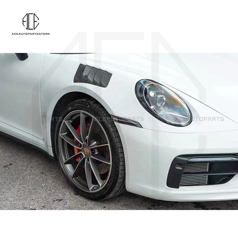 Комплект кузова из углеродного волокна для Porsche 911 922 боковое крыло GT3 Style RS