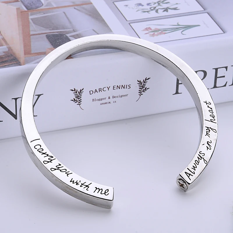 Модный браслет из нержавеющей стали Shellhard любовь сердце памятный кремация зола