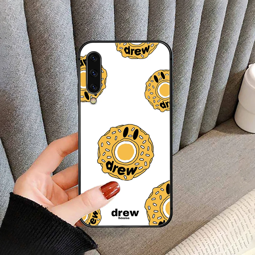 

Fashion brand Drew Phone case for For SamSung Galaxy A M 5 8 10 20 30 31 40 50 51 70 71 80 s e black black cell cover trend
