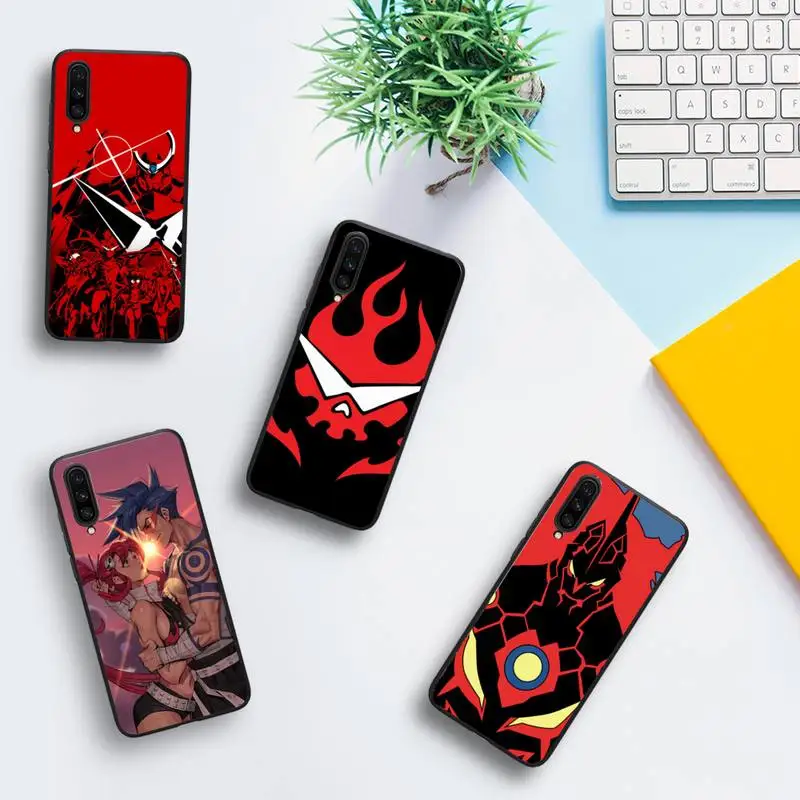 

Yinuoda Cartoon anime Gurren Lagann Phone Case For Xiaomi Redmi Note8A 7 5 Note8pro 8T 9Pro TPU Coque for note6pro Funda Capa