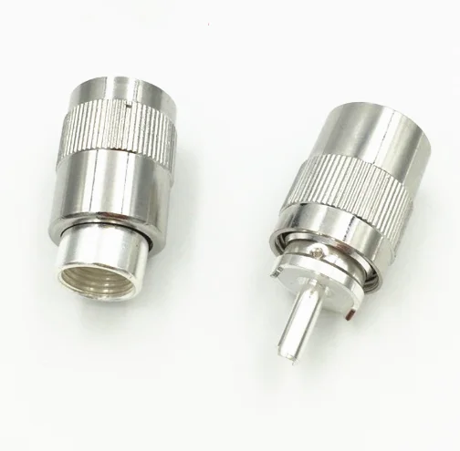 Коаксиальный адаптер UHF PL259 RG5 RG6 LMR300 5D-FB 1 шт. | Мобильные телефоны и аксессуары