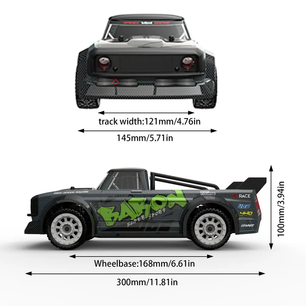 

1/16 Electric Model 2.4G 4WD High Speed Car SG-1603PRO Full Scale Remote Control Car 50km Horizontal Running RC Drift Car