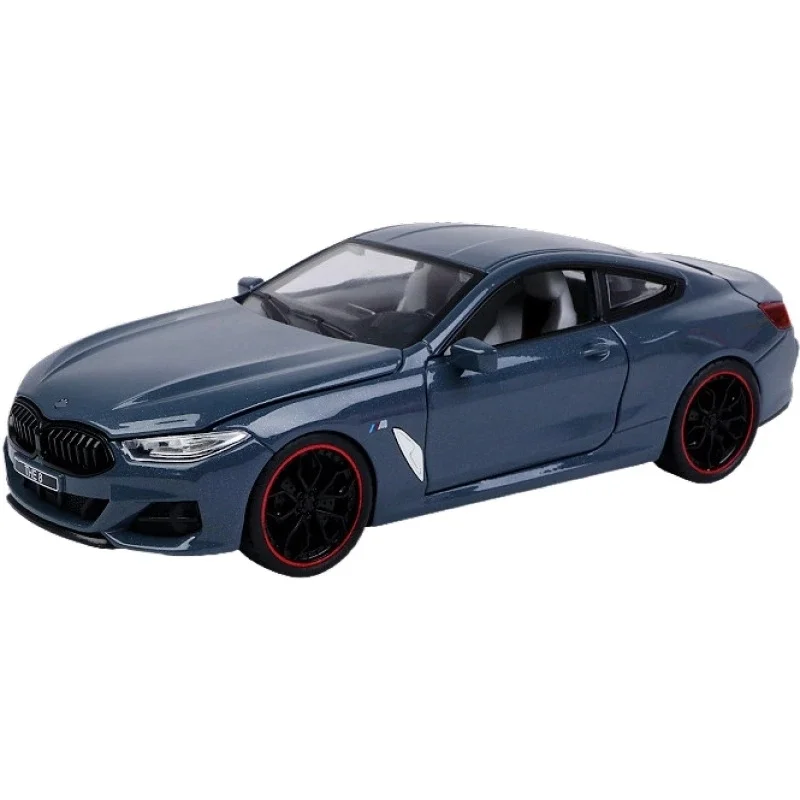 

1:24 BMW M8 Alloy Car Model Diecasts & Toy Vehicles Metal Toy Car Model Collection Sound And Light Simulation Childrens Toy Gift