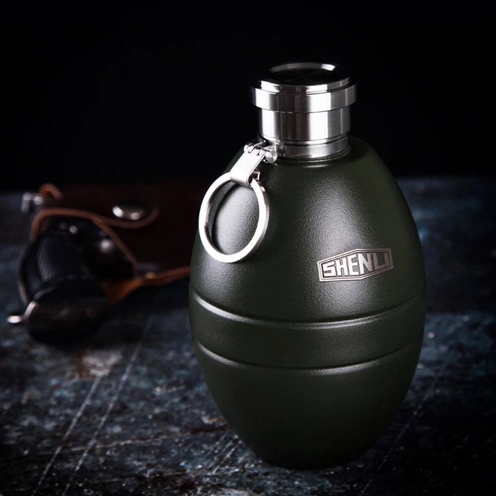 Новая креативная спортивная чашка высокого качества 304 нержавеющая сталь гранат