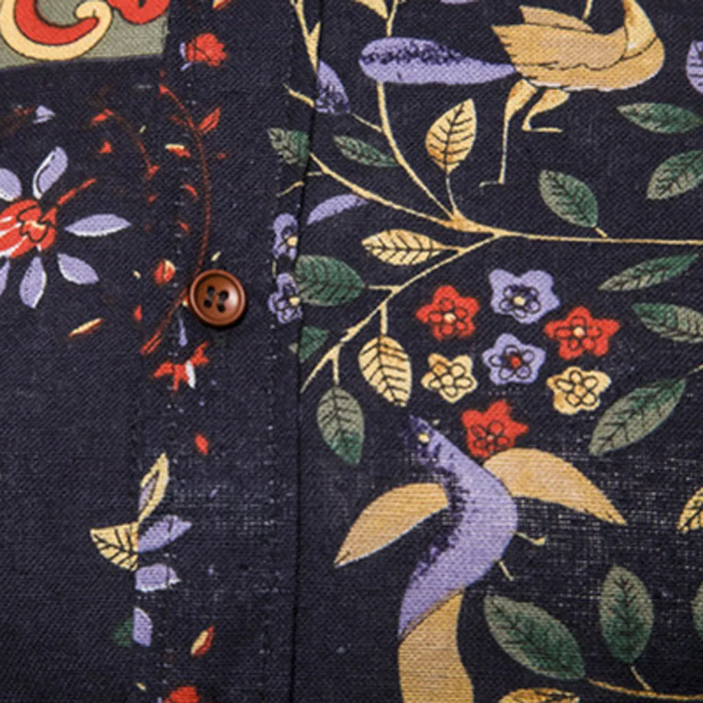 Мужская Летняя Повседневная футболка с коротким рукавом отложным воротником и