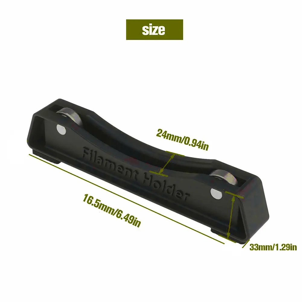 

3D Printer PartFilament Spool Holder With Bearings 3D Printer Supplies Brackets 3D Printer Accessory Holder Material 2PCS