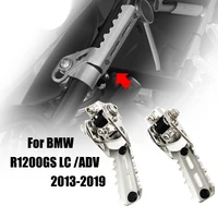 for bmw r1200gs r 1200 r1200 gs adv adventure lc 2013 2019 motorcycle highway front foot pegs folding footrests clamps 22 25mm