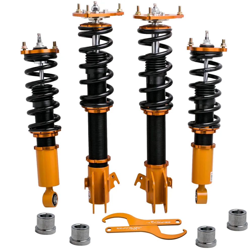 

Front & Right Coilovers Kits For Subaru Legacy Outback TOURING WAGON BHE/BH5 1998.06-2003.05 Adjustable Damper Shock Absorber