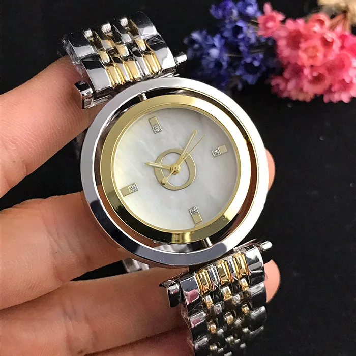 

RLLEN Stainless Steel Men Women Couples Quartz Watches Fashion Luxury Jewelry Gift Generous Exquisite Original Copy Jewelry