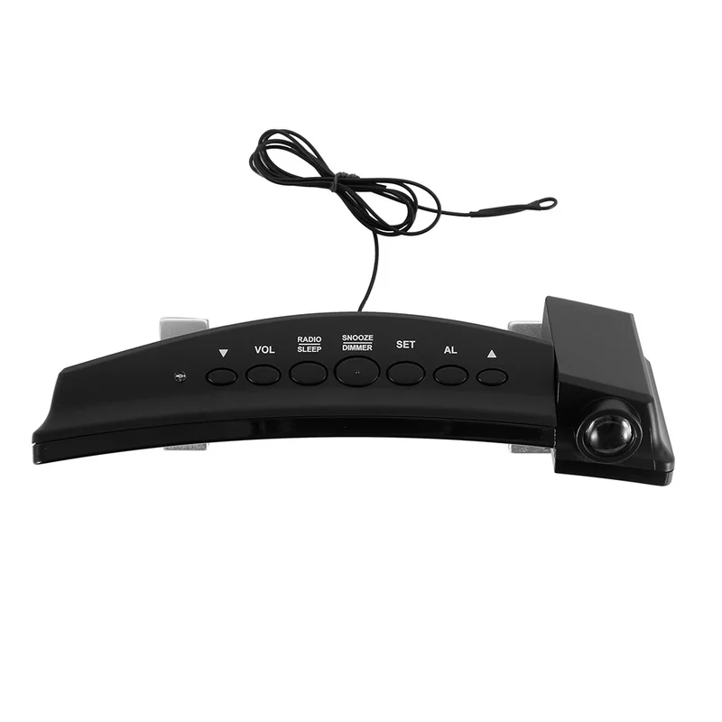 Проекционный цифровой будильник часы с функцией повтора и подсветкой проектор