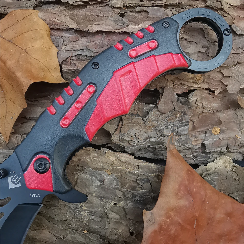 Открытый тактический походный охотничий карманный складной нож Karambit аварийное