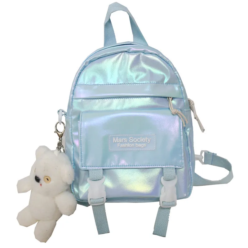 

Korean Style Small Canvas Girl Mini Backpack For Women Waterproof Fashion Travel Backpack School Bag Tote For Tennage Bow Bag