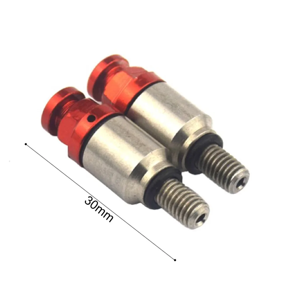 

2pcs Bleeder Valve Motorcycle M5x0.8 Shock Absorber Modified Bleed Valve Screw for Motorbike Offroad Vehicle Accessory