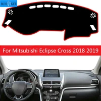 for mitsubishi eclipse cross 2018 2019 lhd car dashboard cover dash mat non slip sun shade pad carpets trim accessories