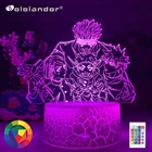 Новейший светильник в стиле аниме, Satoru Gojo, командный светильник, светодиодный ночник для подарка на день рождения