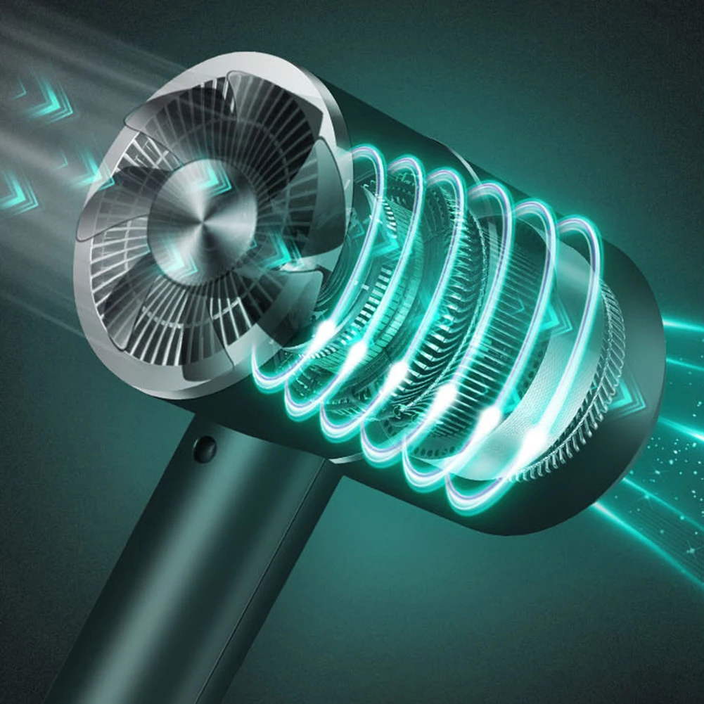 

1000W 3 Speeds Hair Dryer High Power Hammer Electric Hot Air Blow Dryer US Volumizer for Students Home Appliances