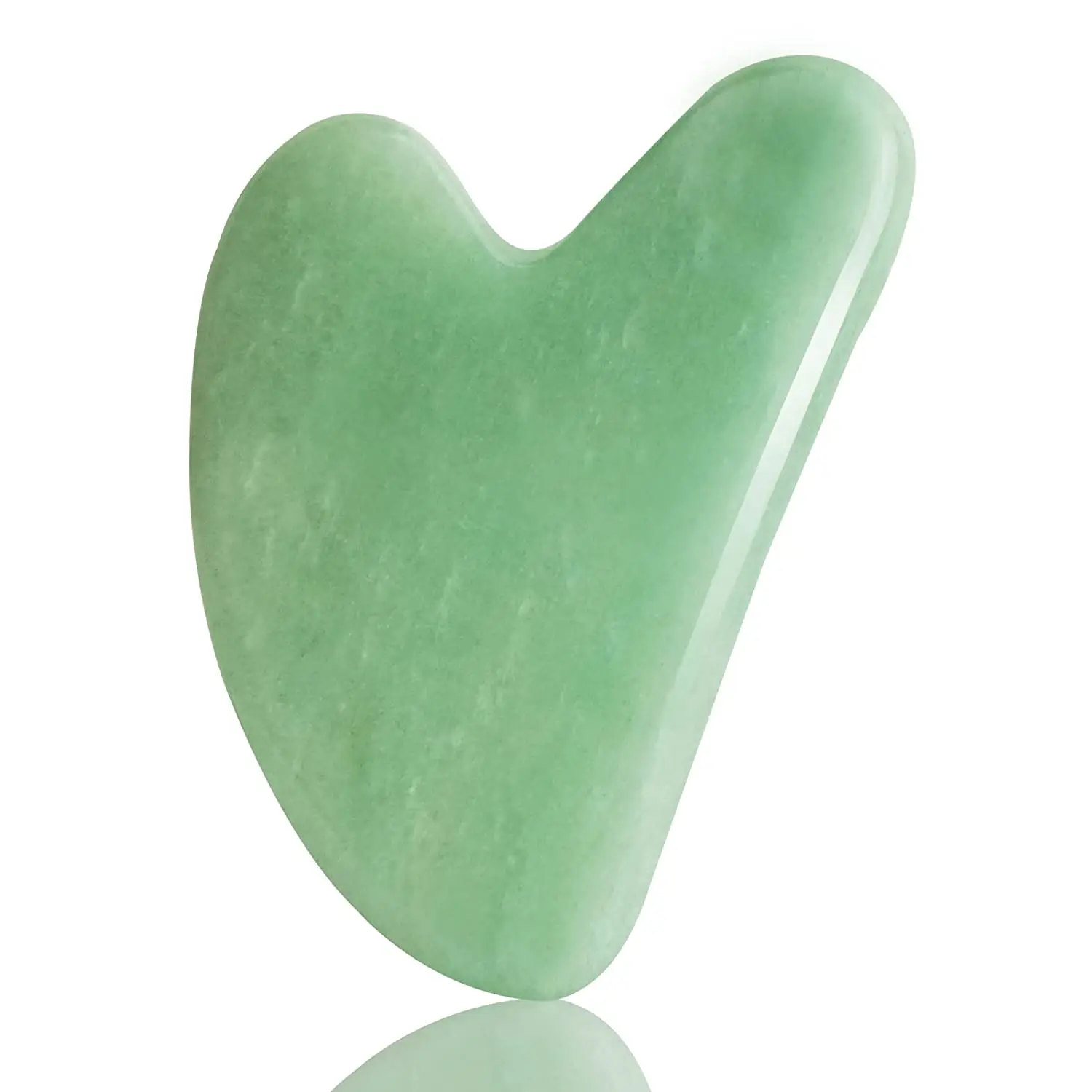 

Gua Sha Facial Tool Nature Jade Stone Guasha Massage Tool Nature Jade Stone for Scraping Facial and SPA Acupuncture Therapy