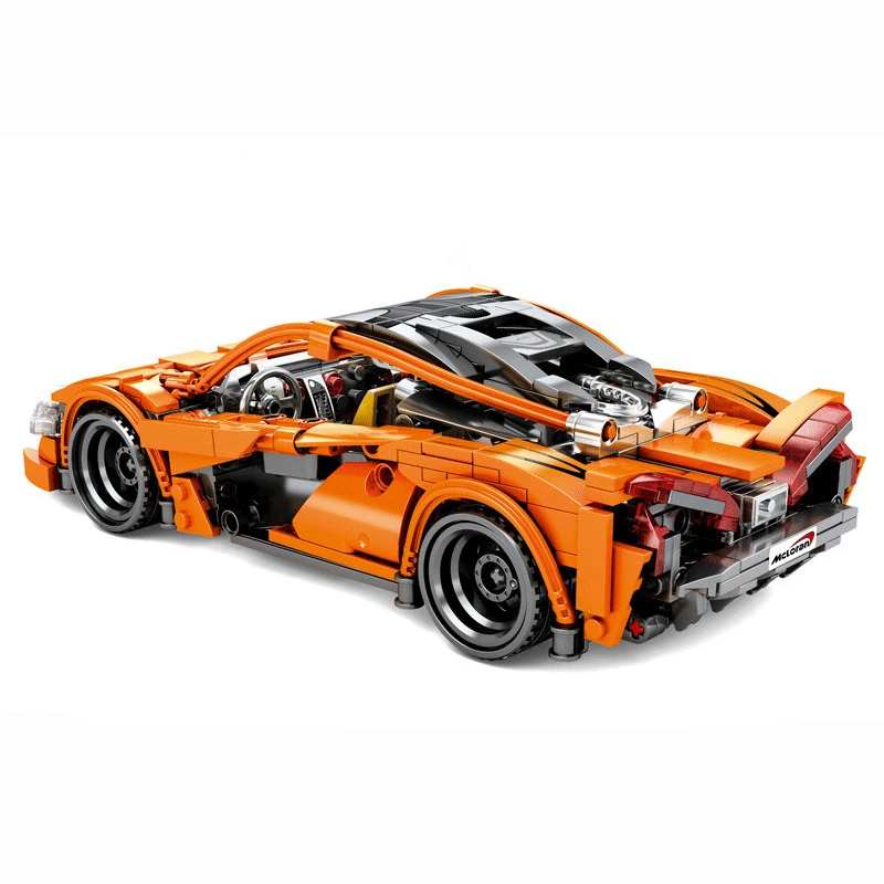 Новинка 701708 блоки Sembo модель супер гоночного автомобиля совместимый с McLaren P1