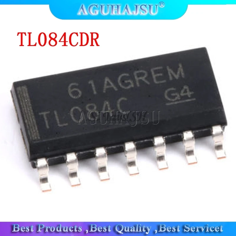 10 шт./лот TL084CDR TL084C TL084 SMD SOP-14 четырехъядерный операционный усилитель новый