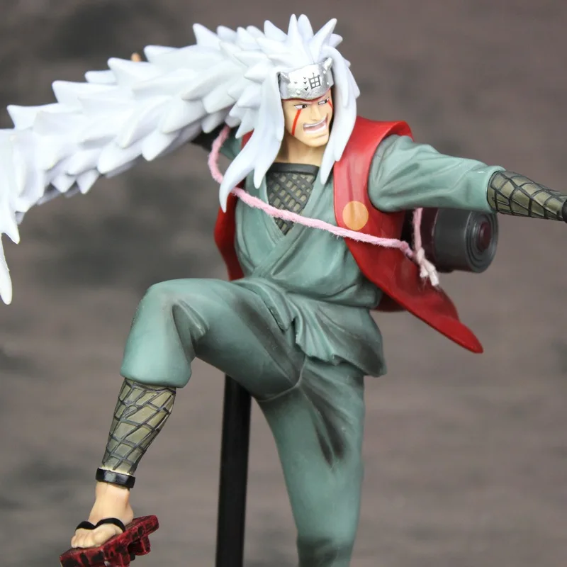 Аниме NARUTO SHIPPUDEN Jiraiya с жабой крепление лягушка GamaBunta вызов фигурка монстра модель