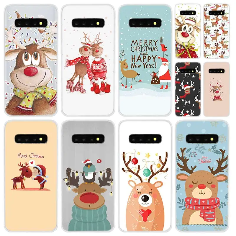 Мягкий силиконовый чехол для Samsung Galaxy S30 S20 Uitra S10 S9 S8 Plus Lite S20fe S10e S7Edge милый