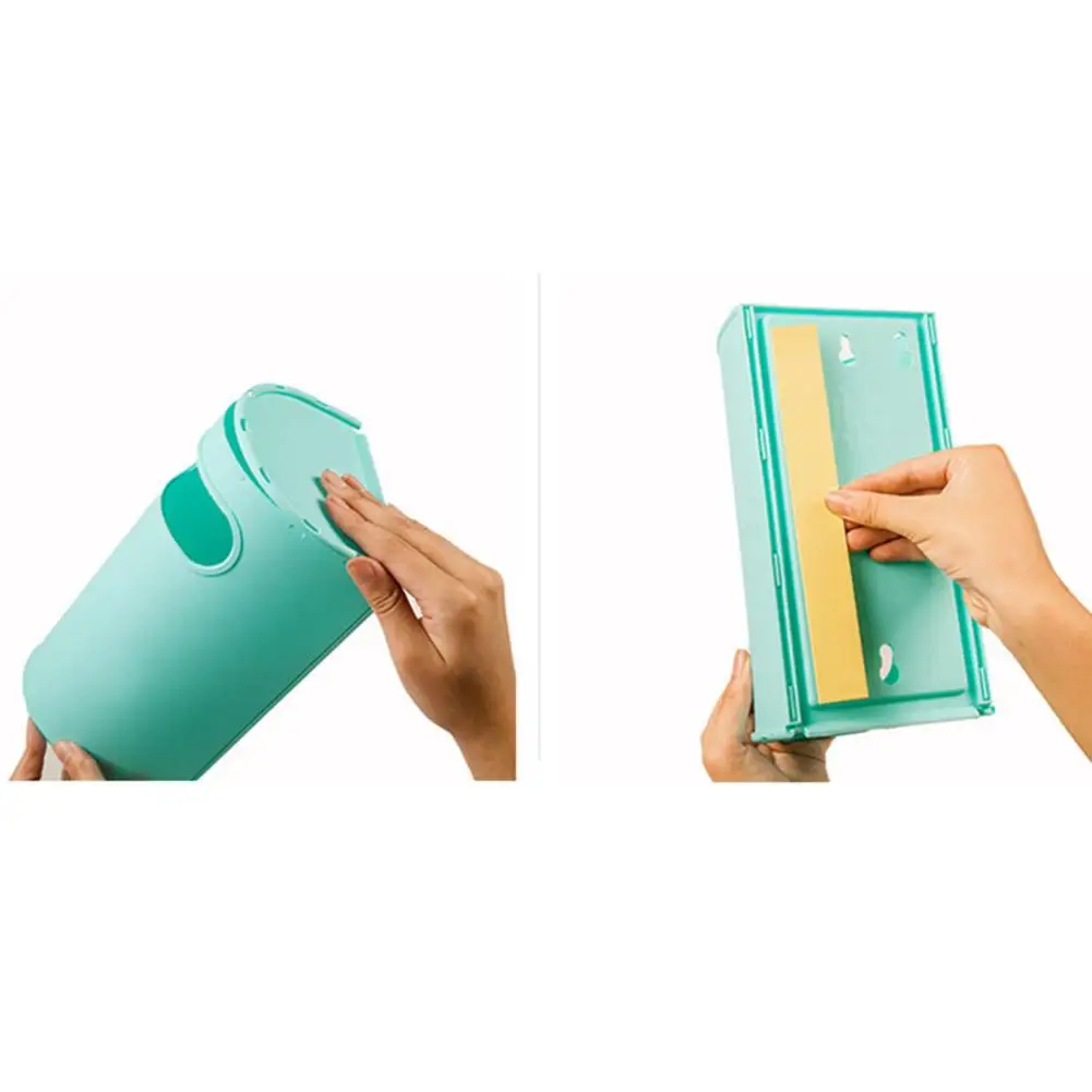 Цветной Настенный контейнер для хранения мусора многофункциональный органайзер