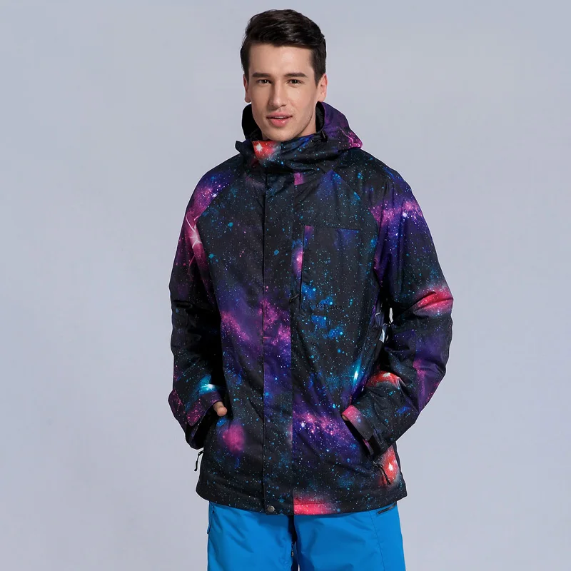 Новый Gsou снег двойной сноуборд Мужская одежда в Корейском стиле толстый теплый