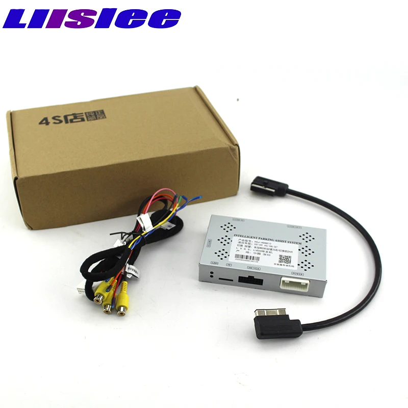 Комплект для парковочной камеры Liandlee с интерфейсом обратной Audi A6 C6 4F MMI