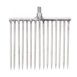 Рыболовный гарпун с 15 зубцами, легкое рыболовное копье, ледобур, рыболовная вилка, крючок, гарпун из нержавеющей стали, Рыболовный инструмент для дайвинга