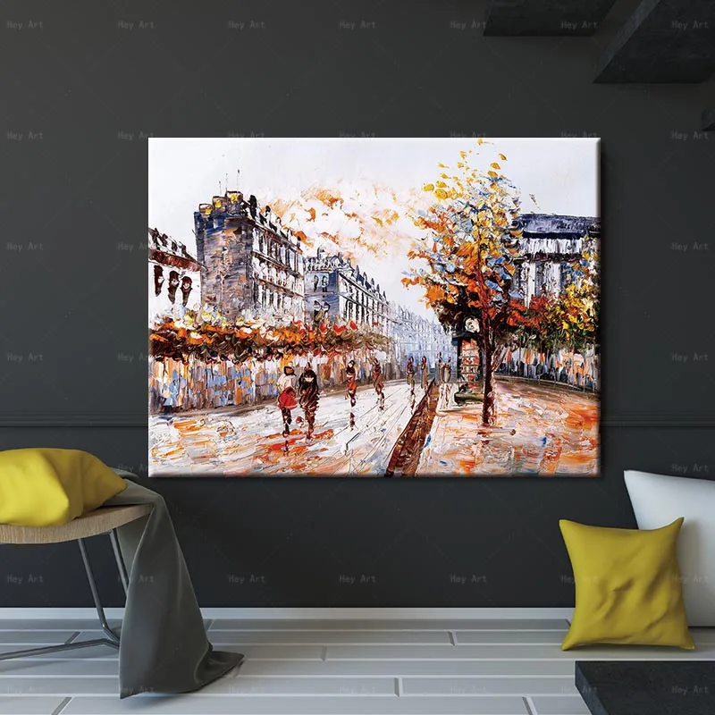 Картина на холсте HD домашняя декоративная живопись настенное искусство Парижа