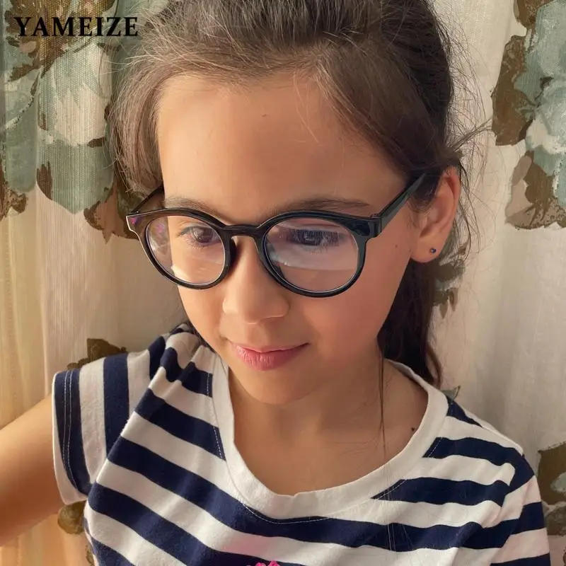 Очки YAMEIZE с защитой от сисветильник для детей оптическая оправа прозрачные очки