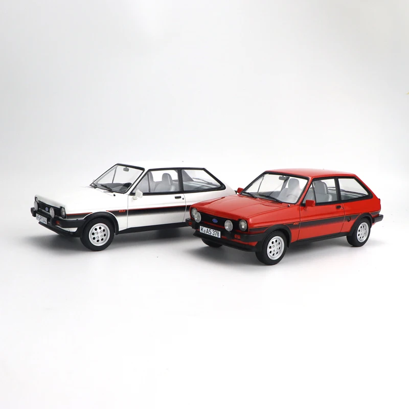 

Rare Collection White#Red1/18 Norev Ford Fiesta XR2 Diecast