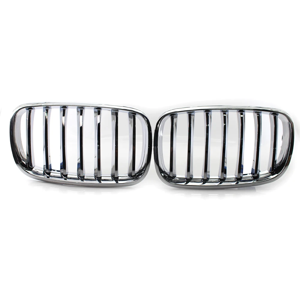 

1 Pair Exterior Parts Front Grille Bumper for BMW E70 X5 07-13 Car Front Bumper Kidney Grille Auto Exterior Parts