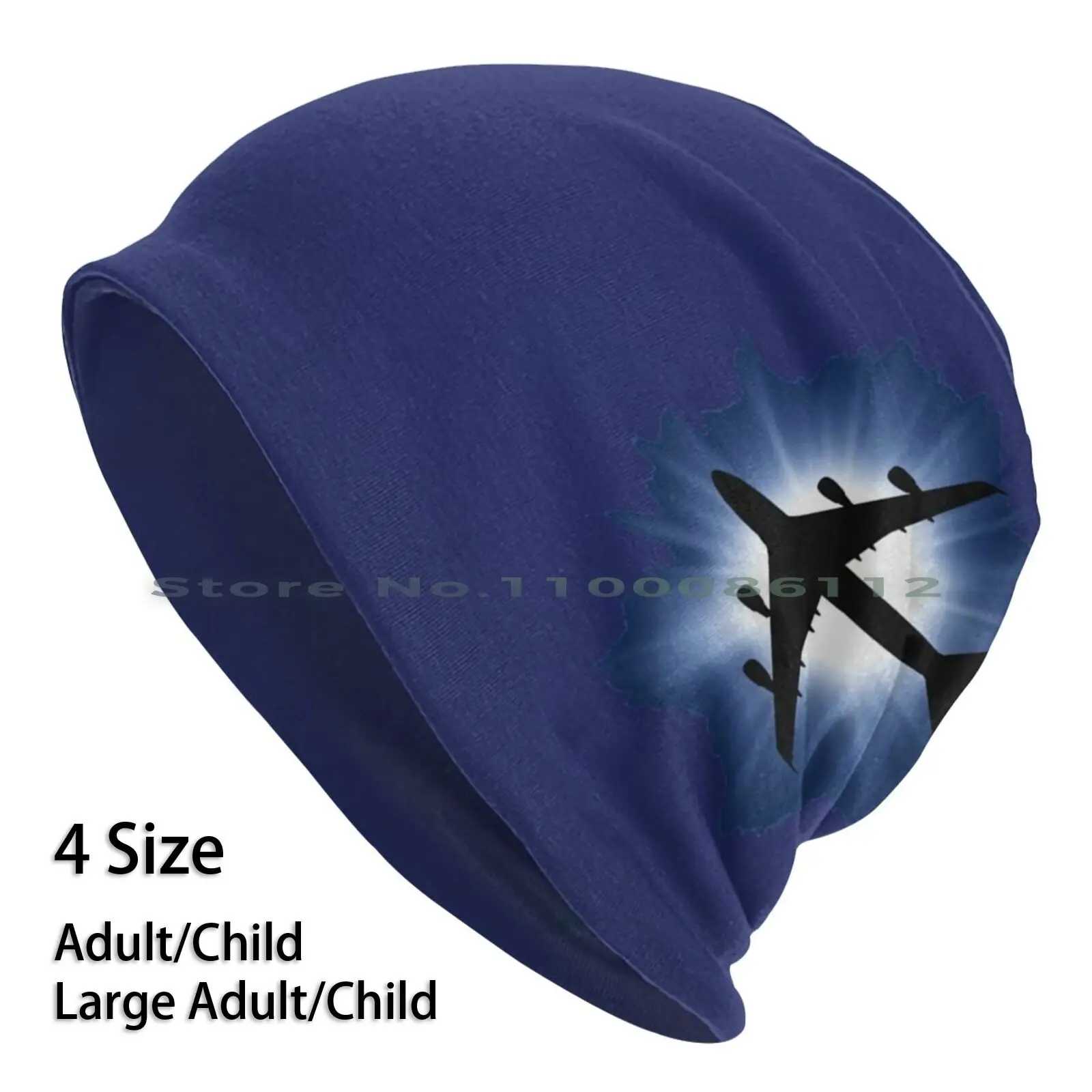 

Boeing 747 Sun Glare Beanies Knit Hat Boeing 747 Sun Glare Pilot Aviation Flying Airplane Avgeek Sky Jumbo Jet Classic 747 400