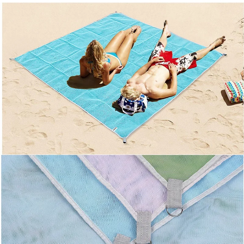 

New Outdoor Beach Mat Magic Sand Beach Blanket Portable Waterproof Sand Beach Towel Travel Camping Bed Picnic Mattress