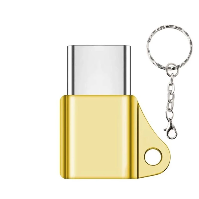 Новый Переходник USB C 3 1 Type папа микро мама соединитель брелок для телефона Huawei zte