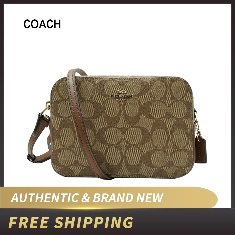 

Authentic Original & Brand New Coach 91677 Signature Mini Camera Bag Saddle Women's Bag