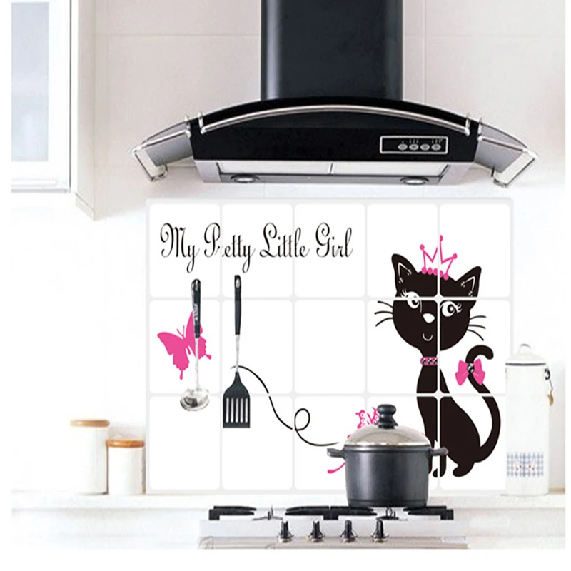 Кухонные маслостойкие наклейки красочные фрукты кухонные фоновые украшения