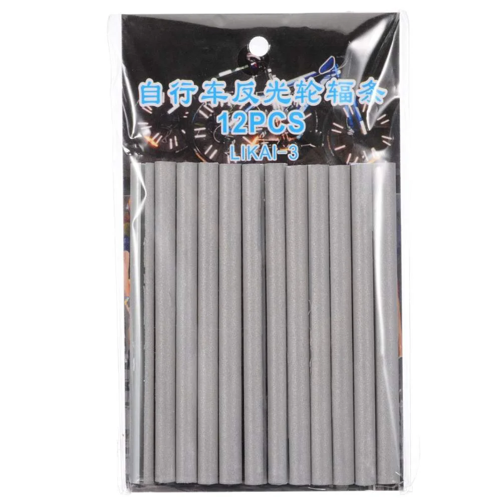 

bike Bicycle Wheel Spokes Reflective Sticker Tube Warning Safety Light DIY Cycling Reflector Reflective Tubes