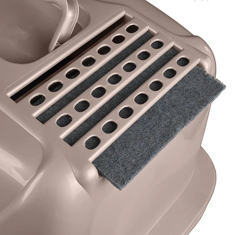 

4pcs Cat Litter Box Charcoal Filter for Home Household Cat Litter Box Filter Activated Carbon Deodorant Pad for Home Garden