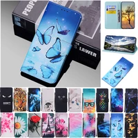 Case for Samsung Galaxy A52S A02 A02S A03S A12 A22 A32 A72 M52 A51 A71 Card Holder Wallet Cute Animal Book Leather Painted Cover